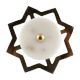White Stone Flat Drawer Knob Online
